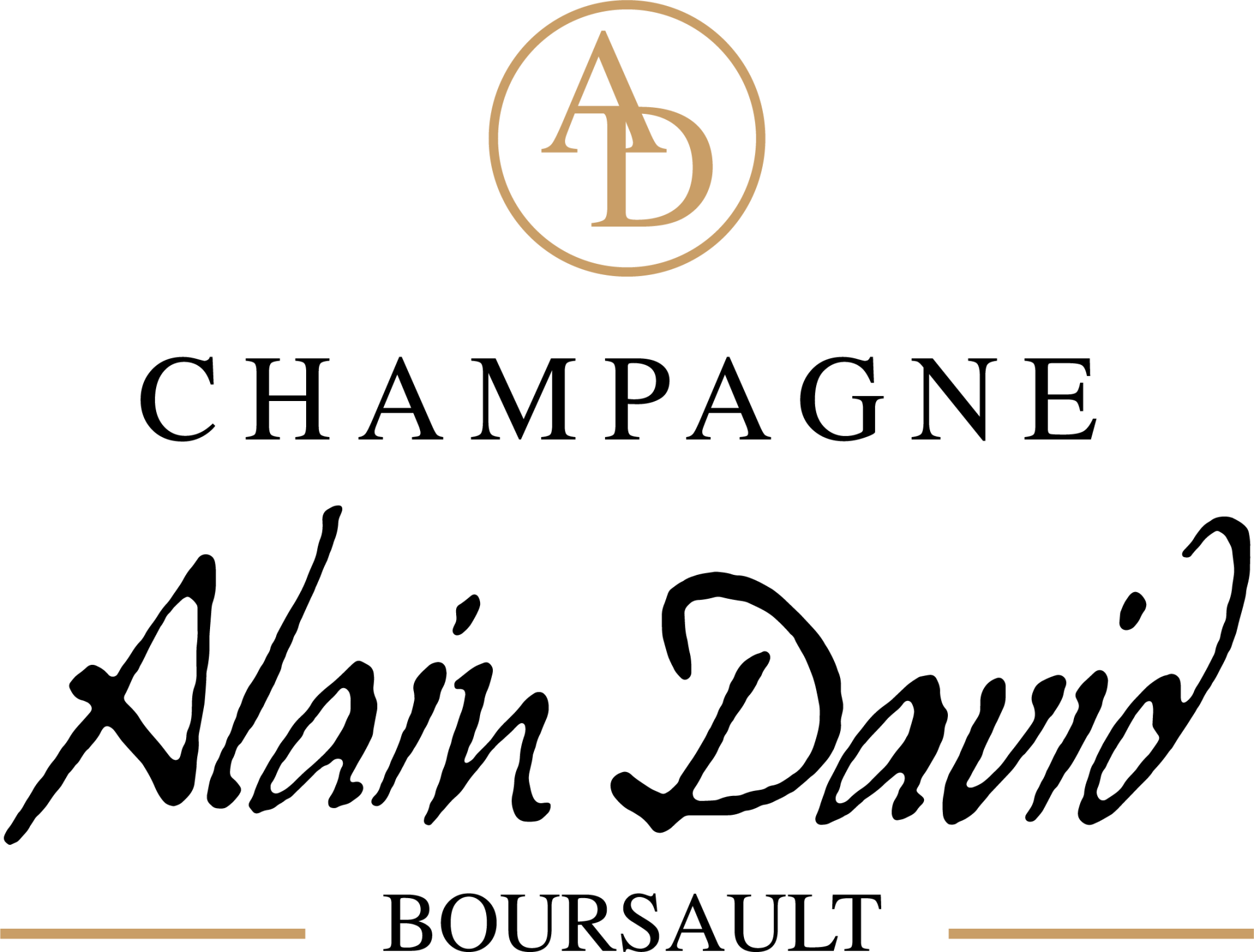 Logo Champagne Alain David
